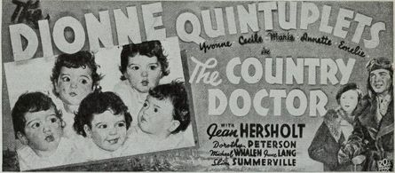 Annette Dionne, Cecile Dionne, Emilie Dionne, Marie Dionne, Yvonne Dionne, June Lang, Michael Whalen, and The Dionne Qui