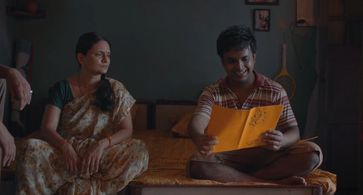 Geetanjali Kulkarni and Harsh Mayar in Gullak (2019)
