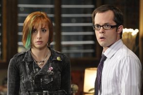 Neil Grayston and Allison Scagliotti in Warehouse 13 (2009)