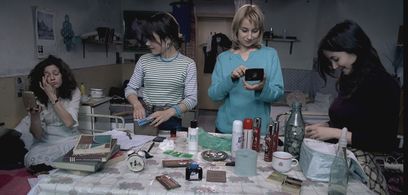 Anamaria Marinca, Catalina Harabagiu, Madalina Ghitescu, and Sanziana Tarta in 4 Months, 3 Weeks and 2 Days (2007)