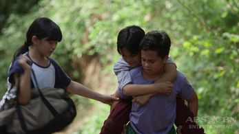 JB Agustin, Josh De Guzman, and Faye Alhambra in Maalaala Mo Kaya (1991)