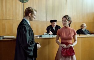 Friederike Becht and Alexander Fehling in Labyrinth of Lies (2014)