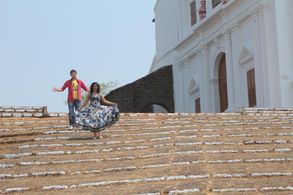 Urmilla Kanetkar Kothare and Siddharth Chandekar in Baavare Prem He (2014)