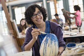 David Modeling Art Class