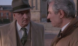 Michel Bouquet and Jean Poiret in Cop Au Vin (1985)