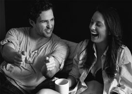 Lauren Maynard and Tristan Shire in Parallax (2014)