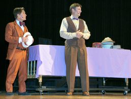 Hello Dolly! - Cornelius and Barnaby in Malloy's Hat Shop