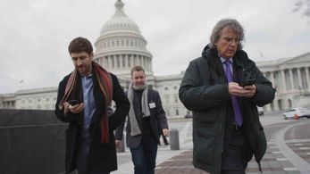 Roger McNamee and Tristan Harris in The Social Dilemma (2020)