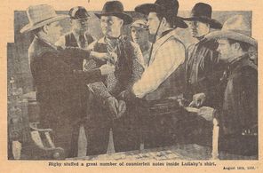 George Burton, Yakima Canutt, Ray Corrigan, Robert Livingston, and Max Terhune in Come on, Cowboys (1937)