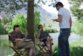 Elizabeth Olin, Michael Stahl-David, andJ Jonathan Ade in Lay In Wait (2014)