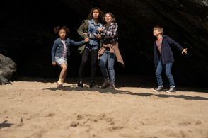 Ashley Aufderheide, Teddie-Rose Malleson-Allen, Billy Jenkins, and Ellie-Mae Siame