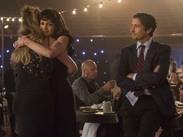 Carla Gugino, Luke Wilson, Imogen Poots, and M@tch in Roadies (2016)