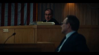 with Christian Slater in Dr. Death on Peacock