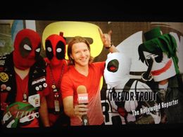 Trevor Trout with the Hollywood Reporter.