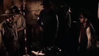 Jack Nicholson, Harry Dean Stanton, Tom Filer, and Cameron Mitchell in Ride in the Whirlwind (1966)