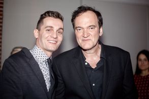 Quentin Tarantino and Forrest Weber