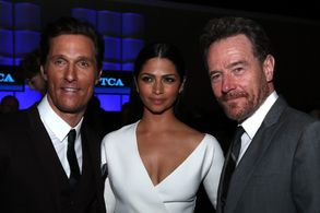 Matthew McConaughey, Bryan Cranston, and Camila Alves McConaughey