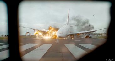 'Hijack' jet crashlanding..