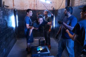 Aaron Aoki, Dilip Isaac, Andy Chen, Y.J. Gold, Rock Chang, and Richard Chen in Fail-Safe (2016)