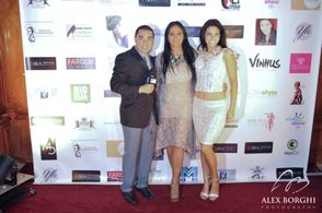 Crystal at the Sisa Designs Fashion Show October 5, 2013