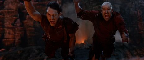 Vladimir Burlakov and Kit Dale in Iron Sky: The Coming Race (2019)