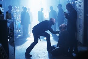 Alan Van Sprang, Christian Bako, and Jordan Hudyma in Shadowhunters (2016)