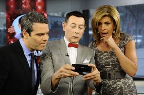Paul Reubens, Andy Cohen, and Hoda Kotb