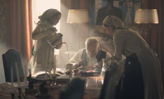 Kristen Gutoskie, Bradley Whitford, and Sugenja Sri