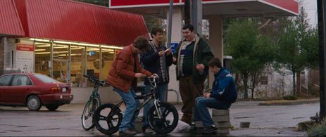 Charlie Tahan, Owen Campbell, Max Talisman and Sawyer Barth in Super Dark Times