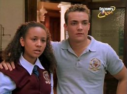 Robert Clark and Shadia Simmons in Strange Days at Blake Holsey High (2002)