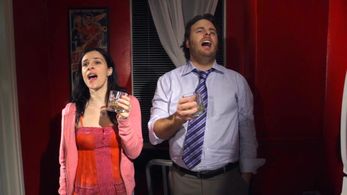 Sarah Lassez and Dustin Fasching in The Dead Inside (2011)