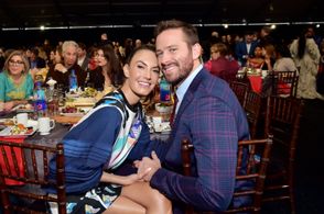 Elizabeth Chambers and Armie Hammer