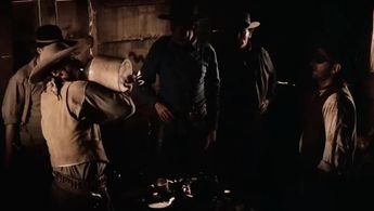 Jack Nicholson, Harry Dean Stanton, Tom Filer, and Cameron Mitchell in Ride in the Whirlwind (1966)