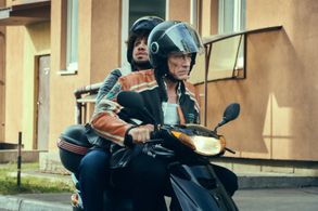 Jean-Claude Van Damme and Samir Decazza in The Last Mercenary (2021)