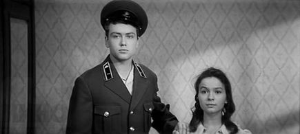 Natalya Rychagova and Aleksandr Voevodin in Officers (1971)