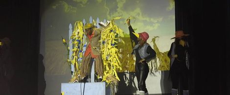 Jaheem K. Toombs starring in The Wiz Production