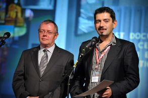 Oliver Tataru at an event for Anatomy of a Departure (2012)