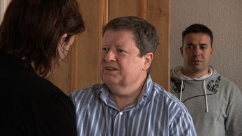 Changed Days - directed by David Goodall. In this still: Floss Ross, Dougie Wallace, Jim Stewart-Webster