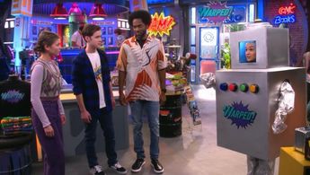 Anton Starkman, Kate Godfrey, Milan Carter, & Emma Nasfell in Warped!