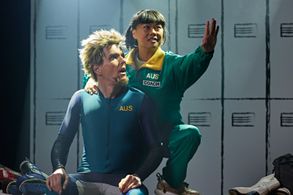 Andrew Hansen and Fiona Choi in Australian Epic (2023)