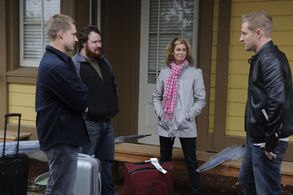 Michael Voltaggio, Bryan Voltaggio, Jennifer Carroll, and Kevin Gillespie in Top Chef (2006)