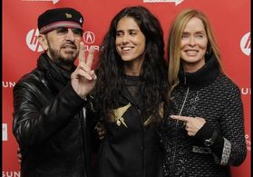 Barbara Bach, Ringo Starr, and Francesca Gregorini