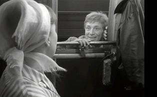 Olga Aroseva and Innokentiy Smoktunovskiy in Watch Out for the Automobile (1966)