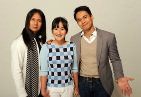 Leon Miguel, Ella Guevara, and Arnold Reyes in Graceland (2012)