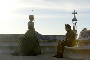 Gerran Howell and Stefanie Martini in Emerald City (2016)