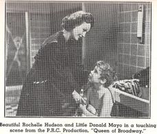 Rochelle Hudson and Donald Mayo in Queen of Broadway (1942)