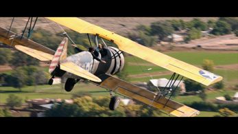 Britt Robertson and Asa Butterfield in The Space Between Us (2017)