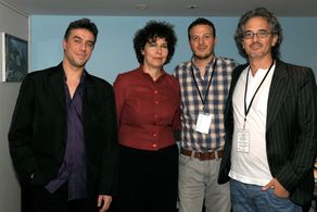 Gilles Rousseau Laurence Herszberg Amat Escalante et Juan Carlos Valdivia Soirée de clôture du festival