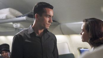 Christina Ricci and Aarón Díaz in Pan Am (2011)