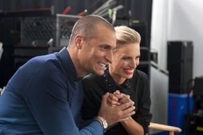 Karolina Kurkova and Nigel Barker in The Face (2013)